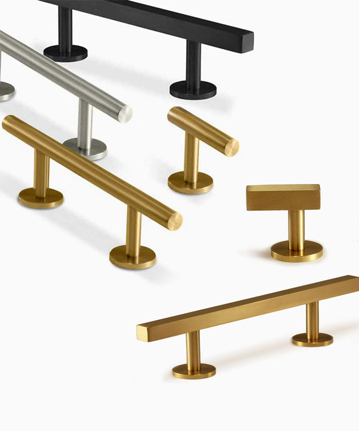 Solid Brass Cabinet Handles — Pomelli Designs