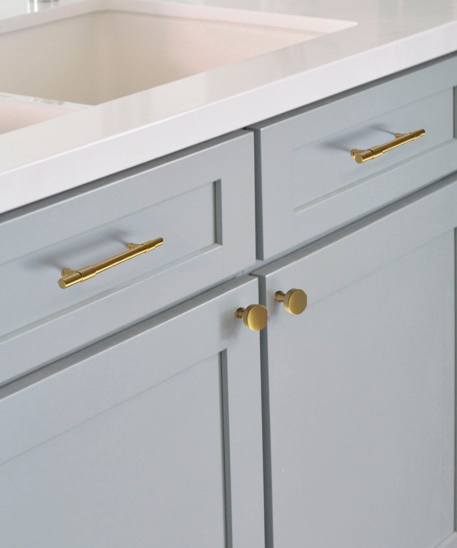 Riverdale Brass Cabinet Handles — Pomelli Designs