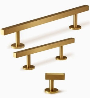 Solid Brass Cabinet Handles — Pomelli Designs