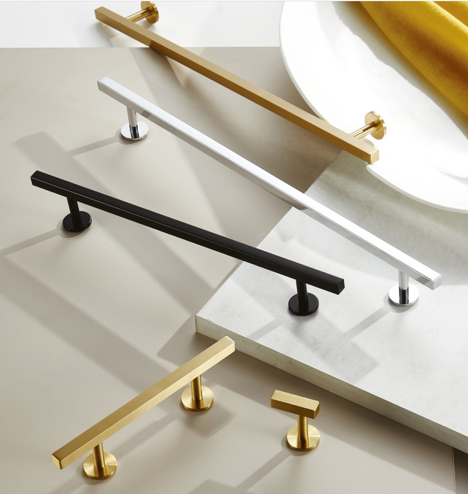 Solid Brass Cabinet Handles — Pomelli Designs